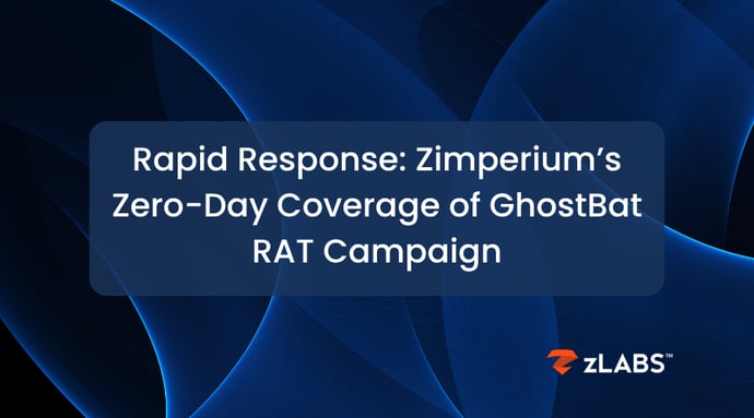 Rapid Response: Zimperium’s Zero-Day Coverage of GhostBat RAT Campaign