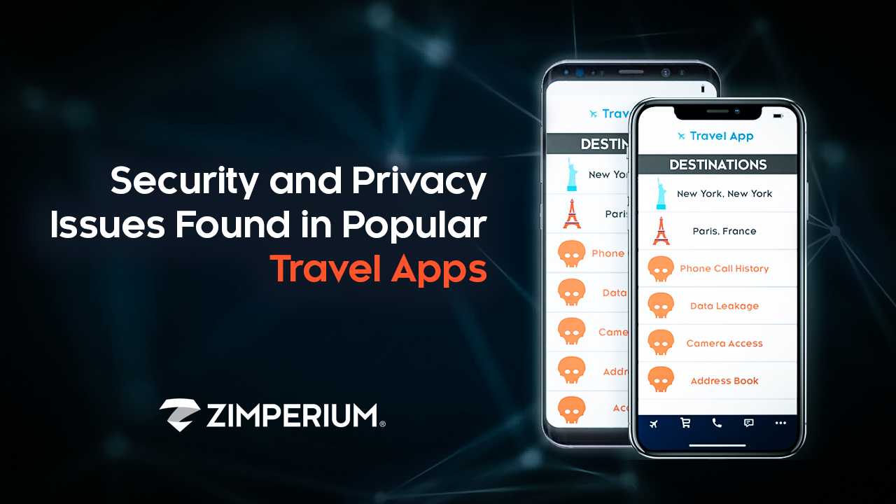 Security and Privacy Issues Found in Popular Travel Apps